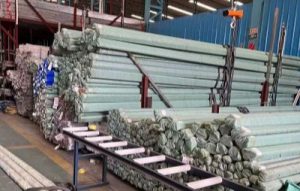 Our high-quality aluminum tubes are being packa...