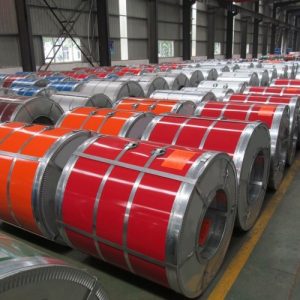 Color coated coil application
